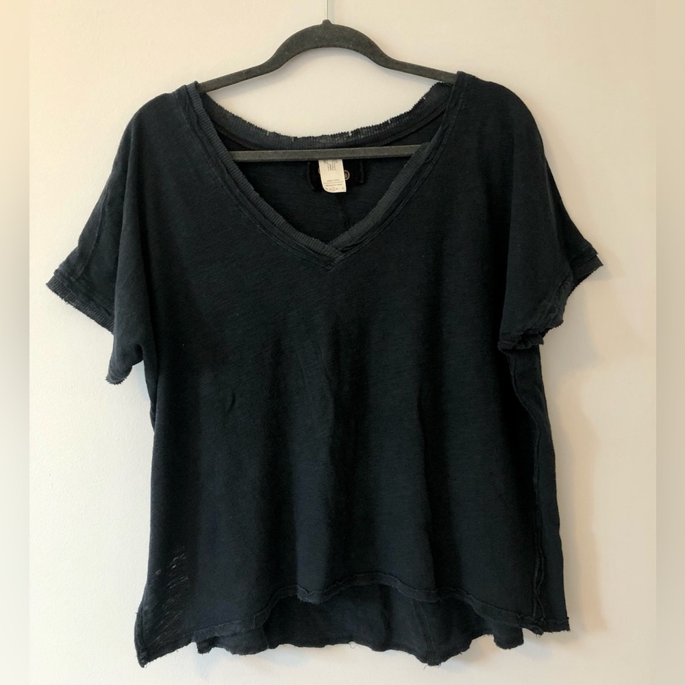 Free People Short Sleeve Top